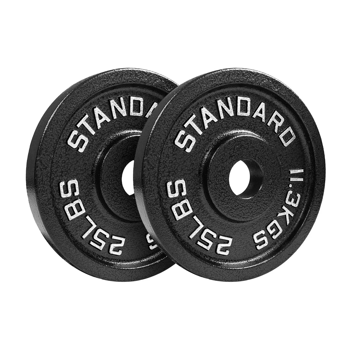Elevate Your Strength Training with Our Premium Coated Steel Olympic Plate Set - 175 lbs Including Pairs of 2.5 lb, 5 lb, 10 lb, 25 lb, and 45 lb Weights for Ultimate Performance