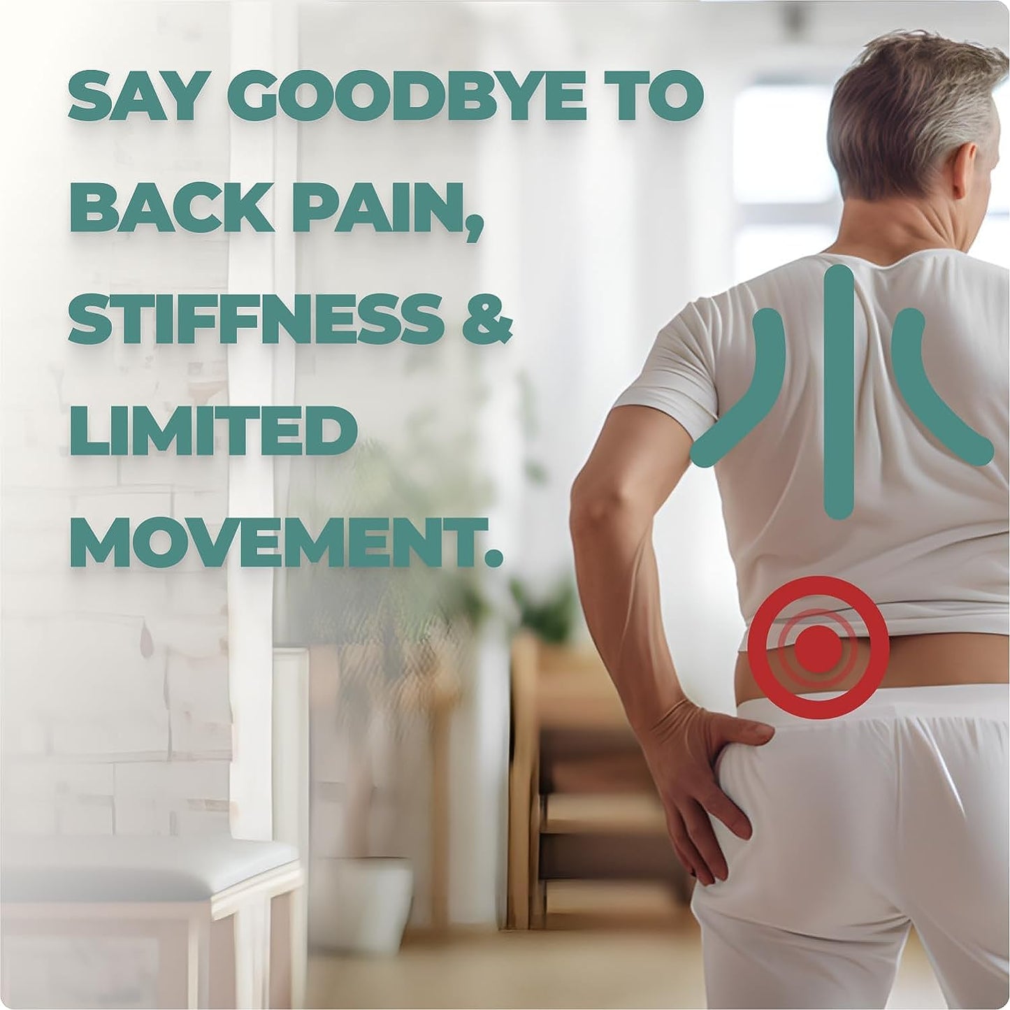 Back Roller and Yoga Wheel for Pain Relief and Spine Decompression - Enhance Mobility, Flexibility, and Posture Alignment
