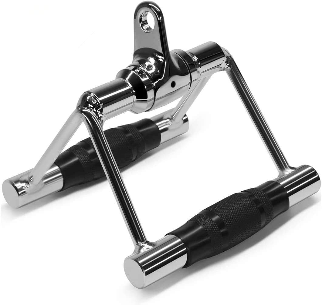 Double D Handle Cable Machine Attachments for Pulldown Exercises in Home Gyms