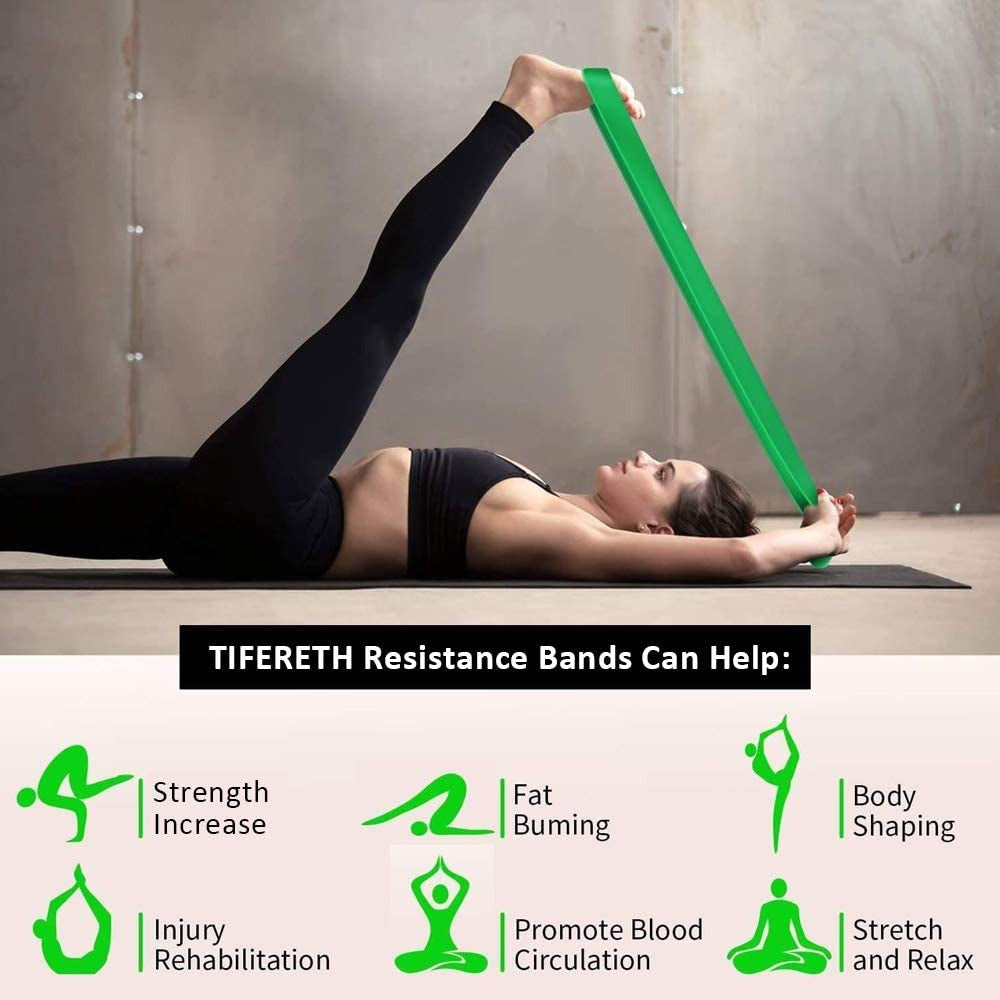 Resistance Bands for Women's Workouts - Ideal for Gym and Home Use