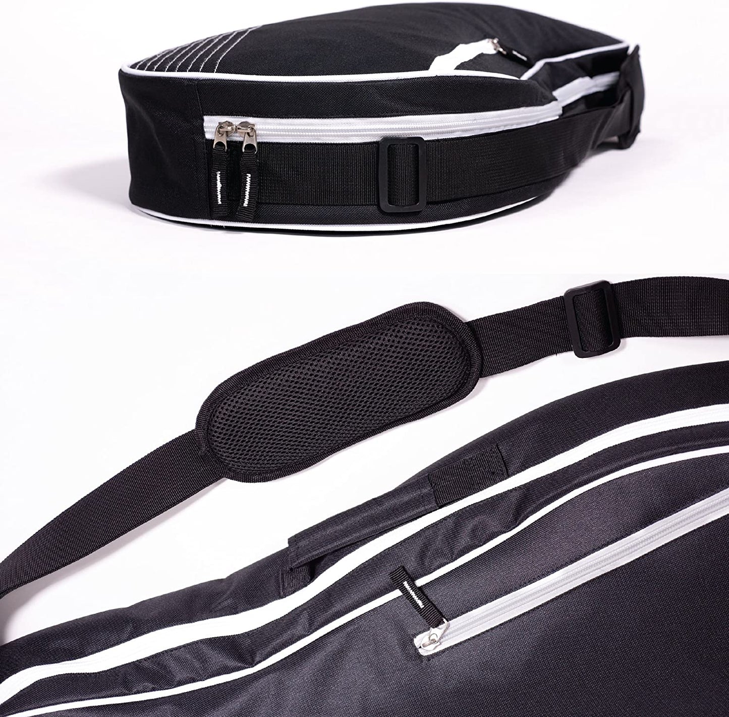 Professional Lightweight Padded Tennis Bag for 3 Rackets - Unisex Design for All Skill Levels and Ages