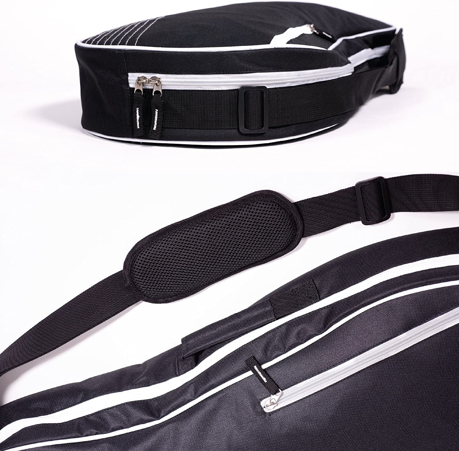 Professional Lightweight Padded Tennis Bag for 3 Rackets - Unisex Design for All Skill Levels and Ages