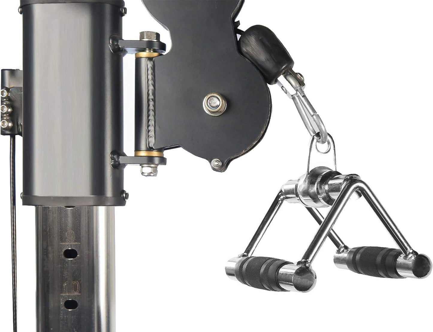 Double D Handle Cable Machine Attachments for Pulldown Exercises in Home Gyms