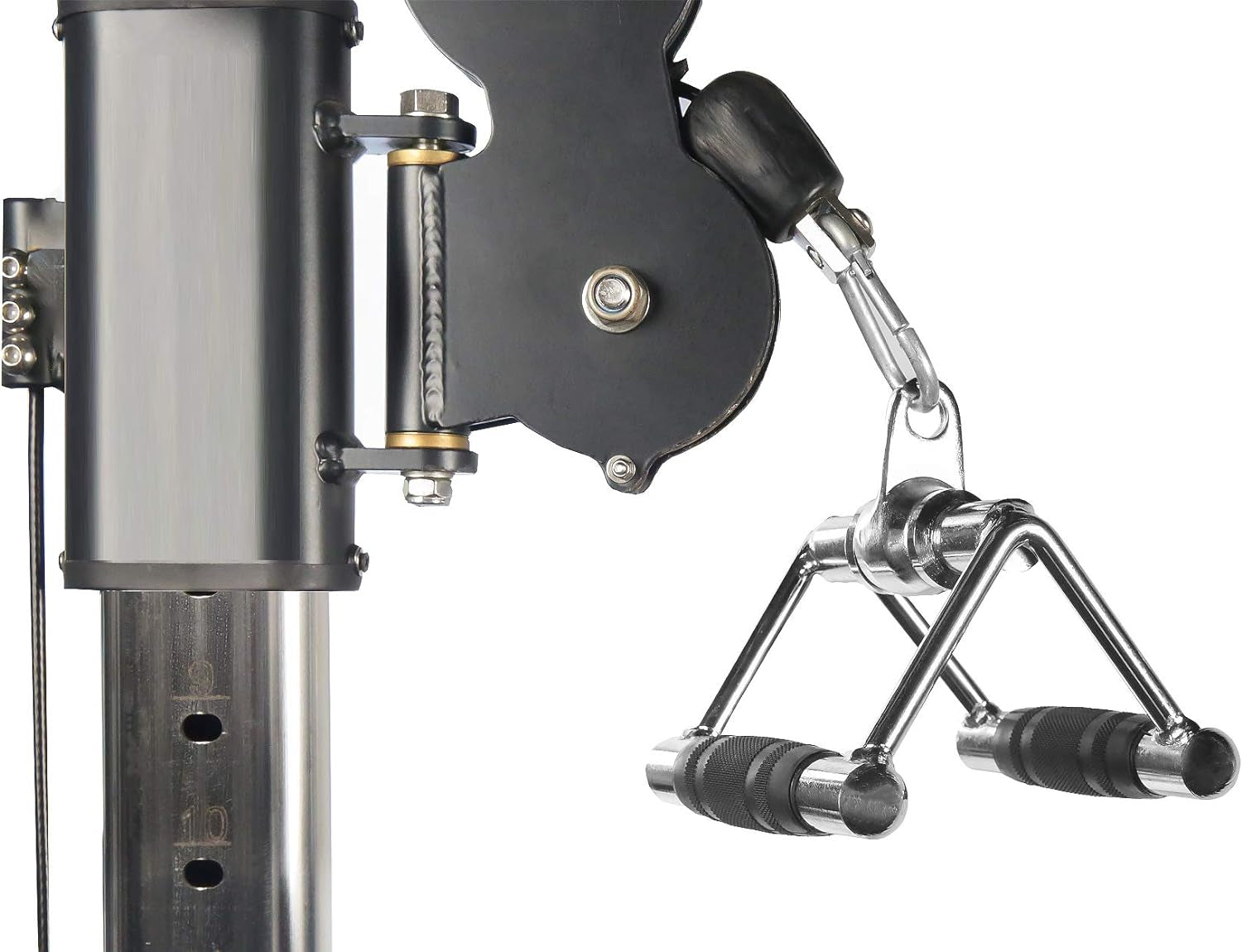Double D Handle Cable Machine Attachments for Pulldown Exercises in Home Gyms